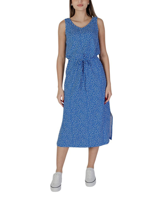 White Cotton Long Dress