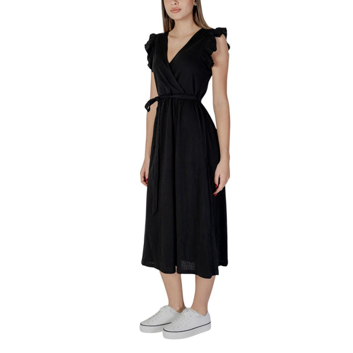 Black Cotton Dress