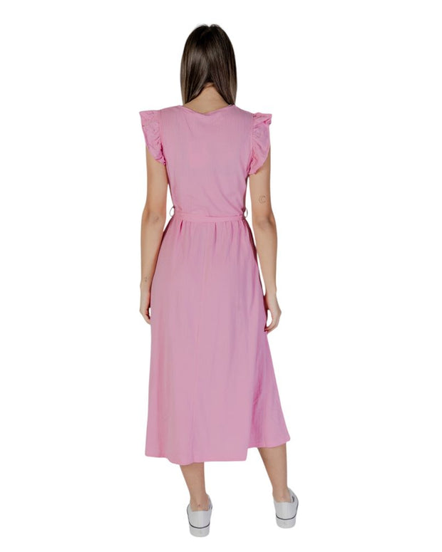 Multicolor Cotton Long