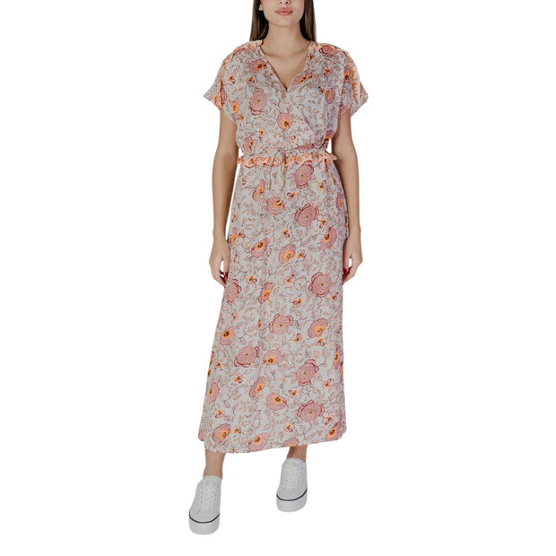 Multicolor Cotton Long
