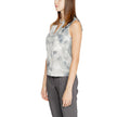 Gray Polyester Tops & T-Shirt