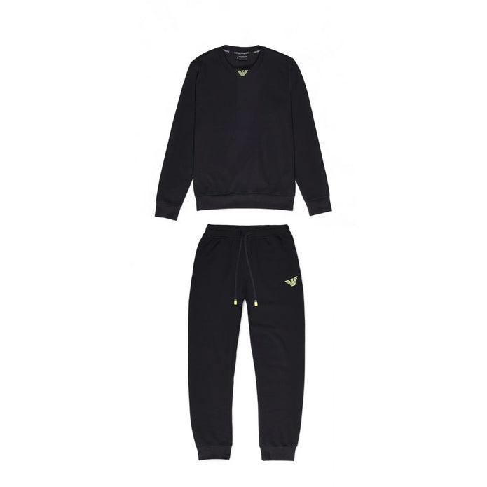 Black Cotton Sweatsuit