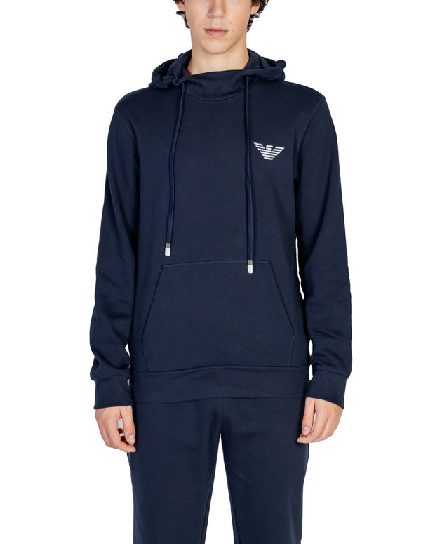 Blue Cotton Hoody