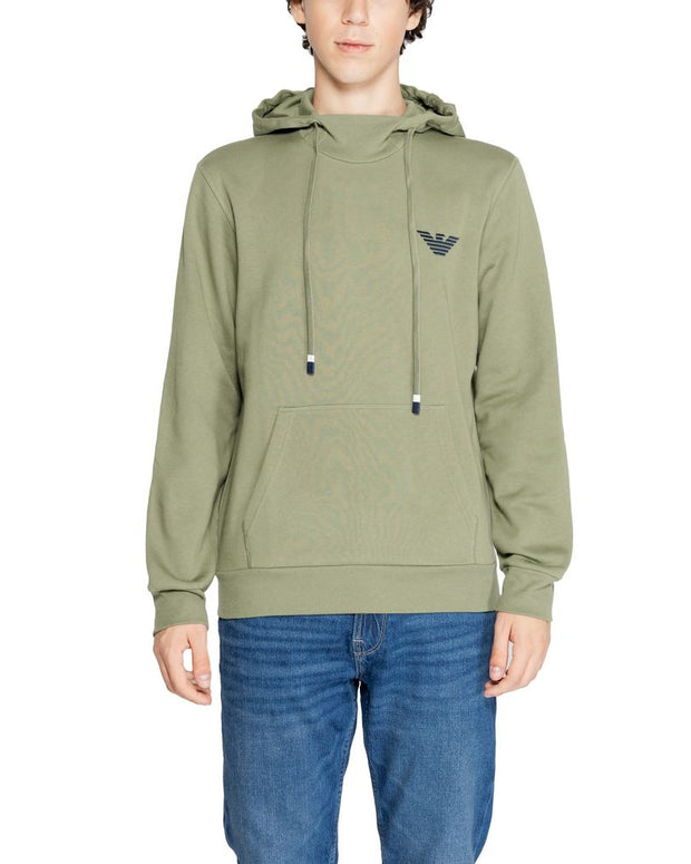 Green Cotton Hoody