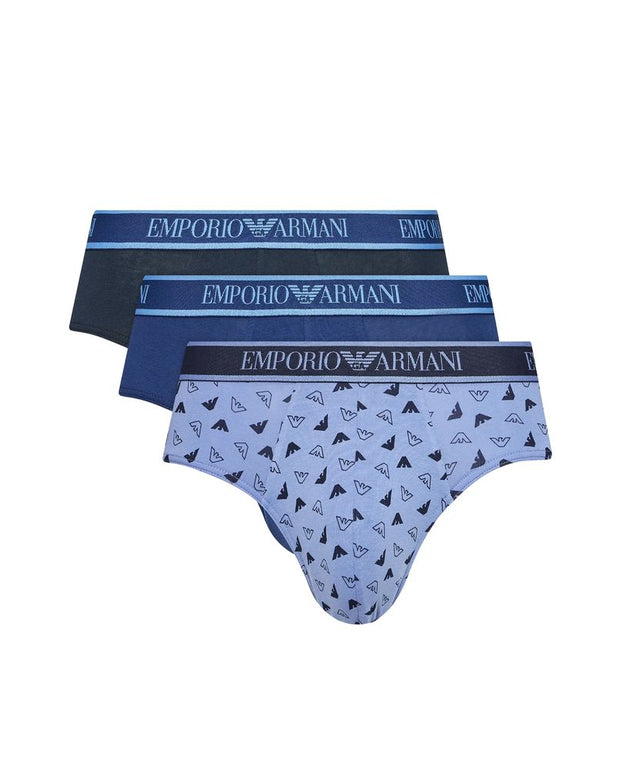Blue Cotton Underwear