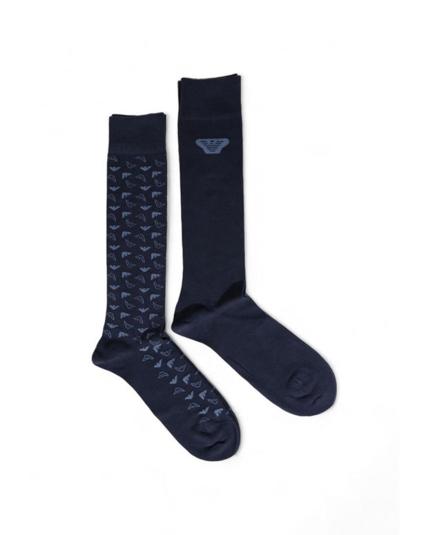 Blue Cotton Sock