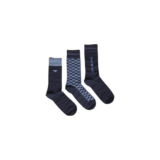 Blue Cotton Sock