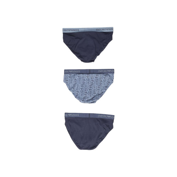 Blue Polyester Underwear