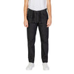 Black Cotton Jeans & Pant