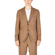 Beige Polyester Blazer