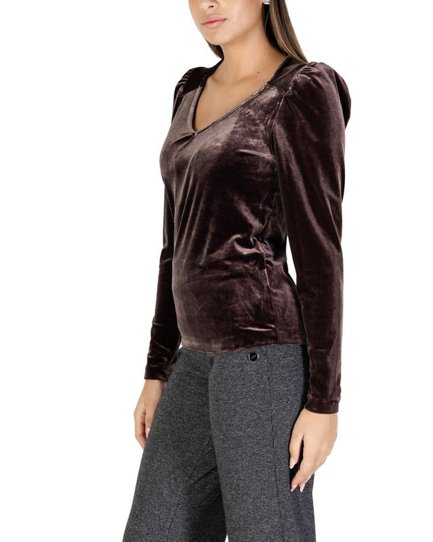 Brown Polyester Sportswear