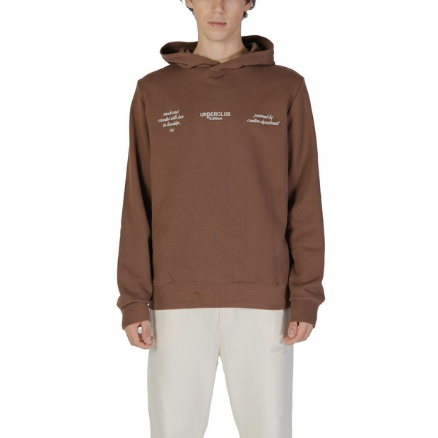 Brown Cotton Hoodie