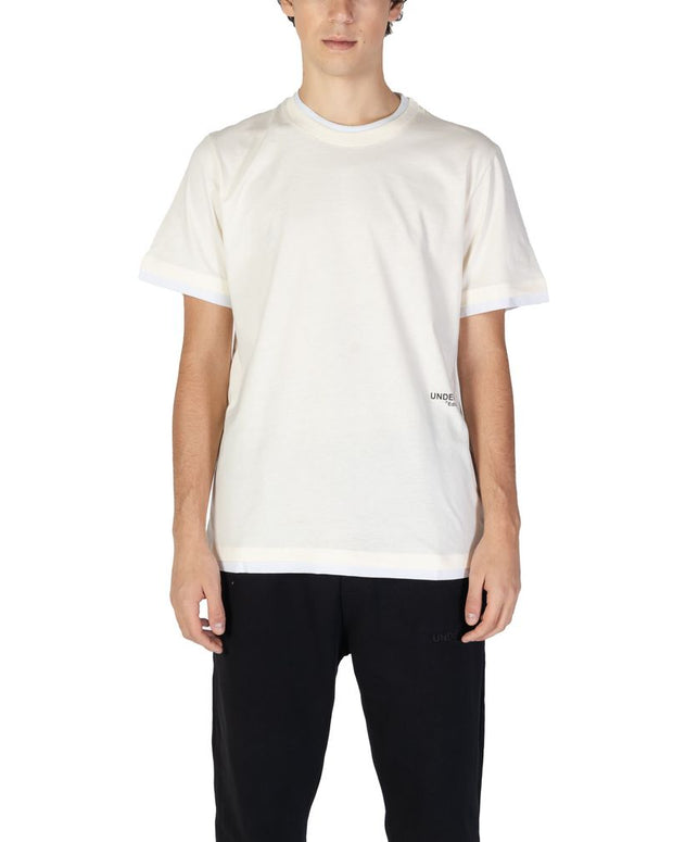 Cream Cotton T-Shirt