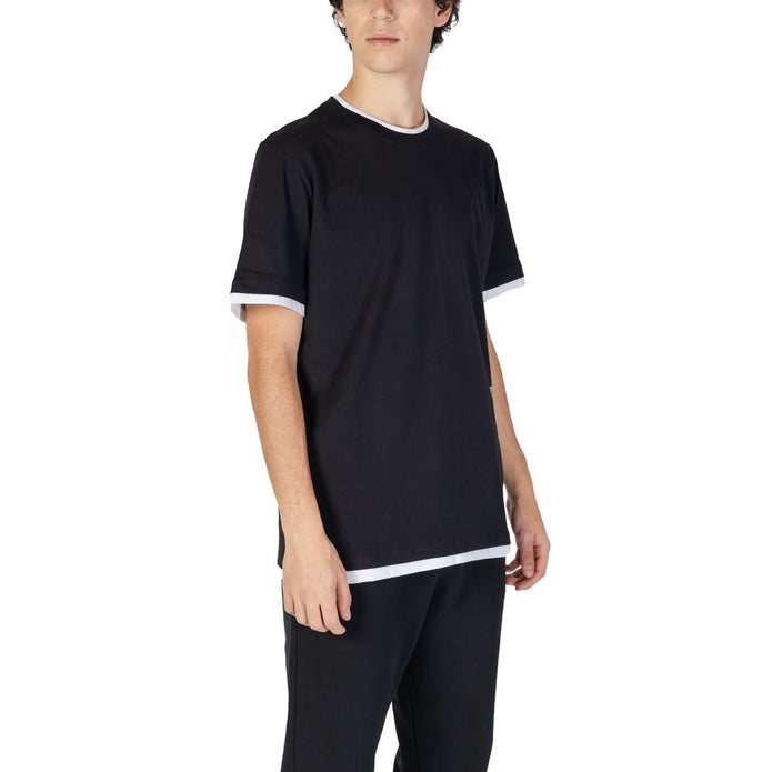 Black Cotton T-Shirt