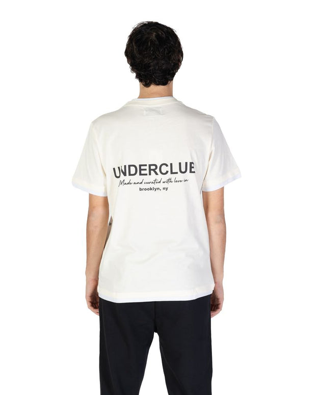 Cream Cotton T-Shirt