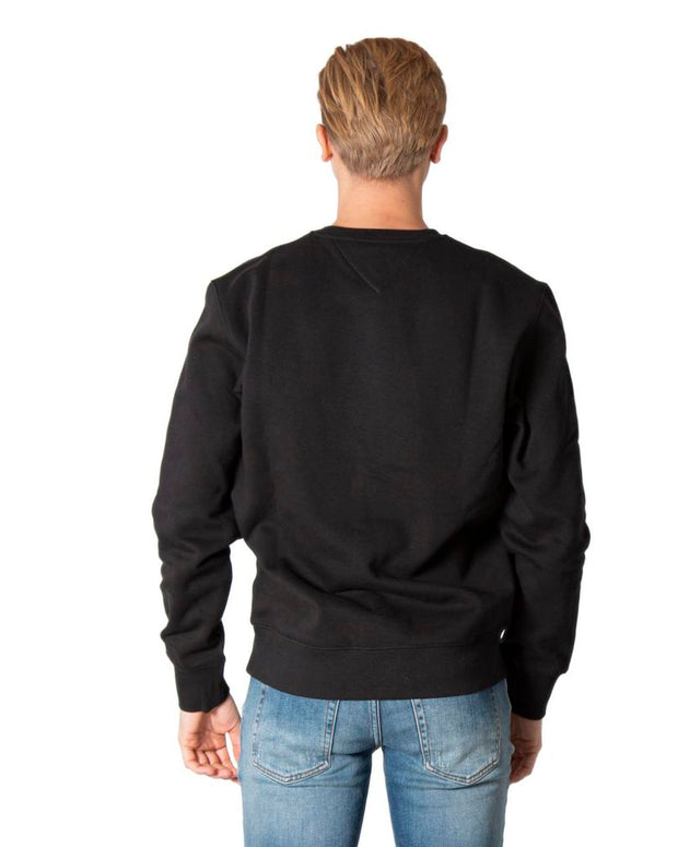 Black Cotton Sweatshirt