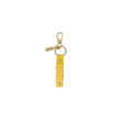 Yellow Leather Keychain