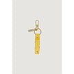 Yellow Leather Keychain