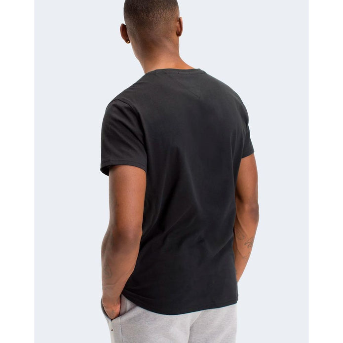 Black Cotton T-Shirt