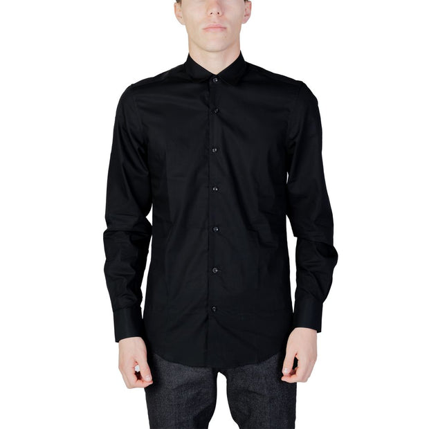 Black Cotton Shirt