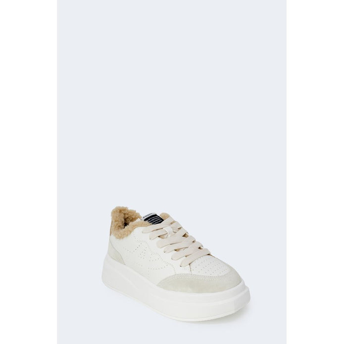 Beige Leather Sneaker