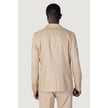 Beige Linen Suit