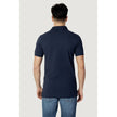 Blue Cotton Polo Shirt