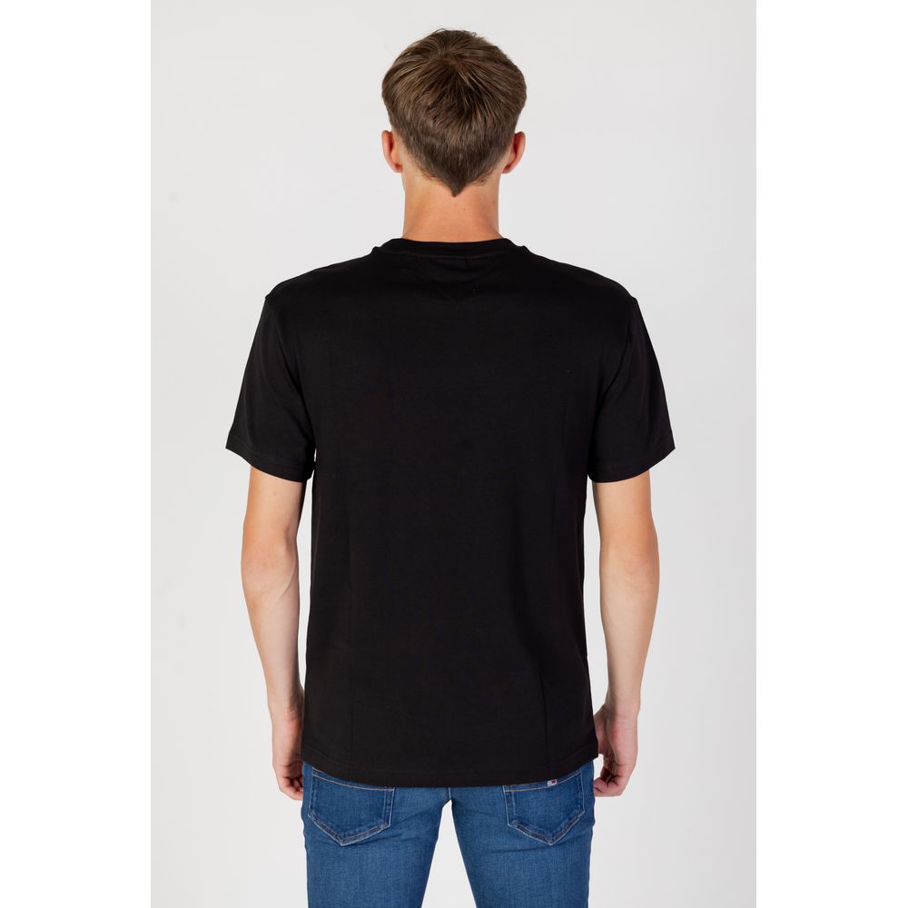 Black Cotton T-Shirt