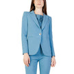 Turquoise Polyester Suits & Blazer