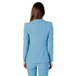 Turquoise Polyester Suits & Blazer