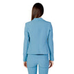 Turquoise Polyester Suits & Blazer