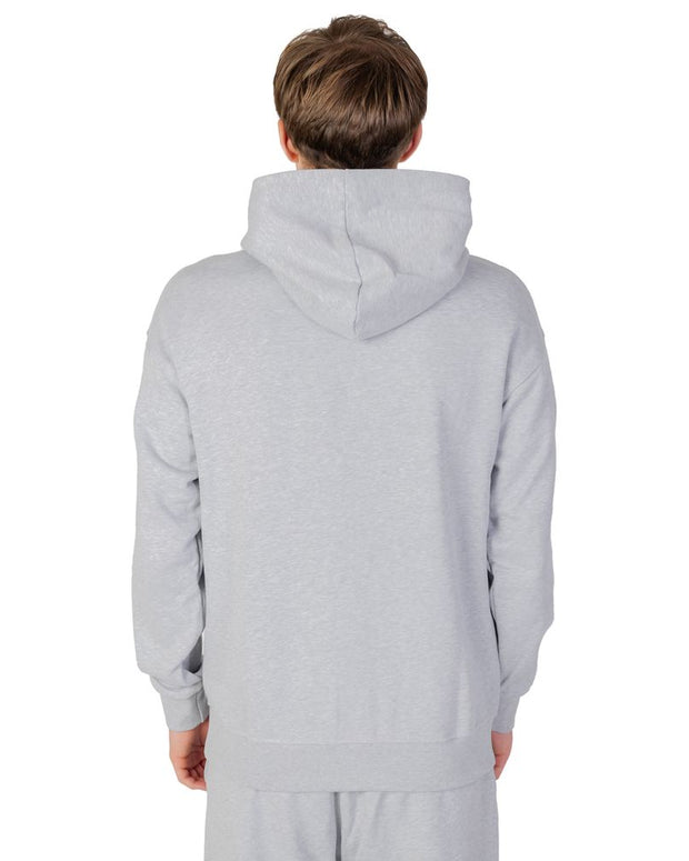 Gray Cotton Hoodie