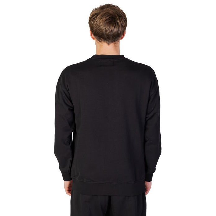 Black Cotton Sweater