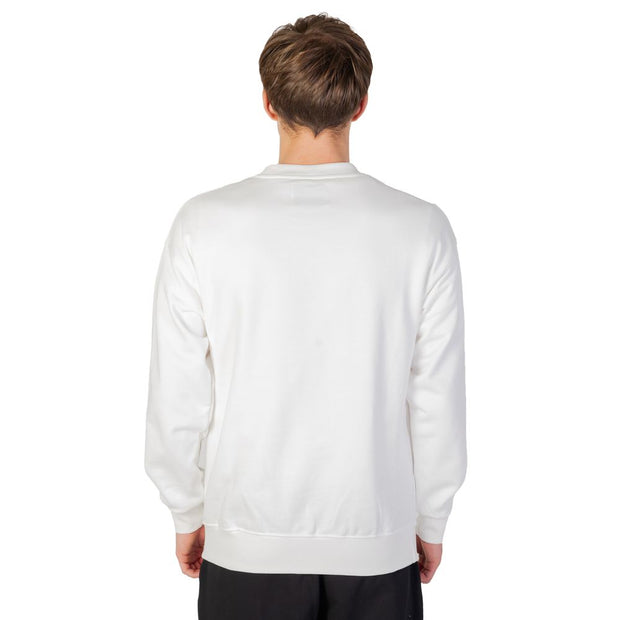 White Cotton Sweatshirt