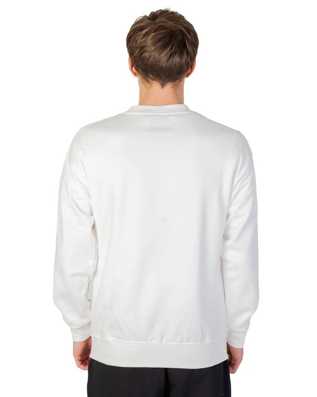 White Cotton Sweatshirt