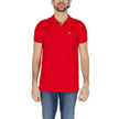 Red Cotton Polo Shirt