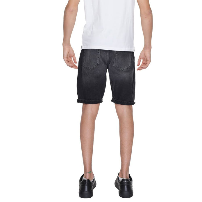 Black Cotton Short