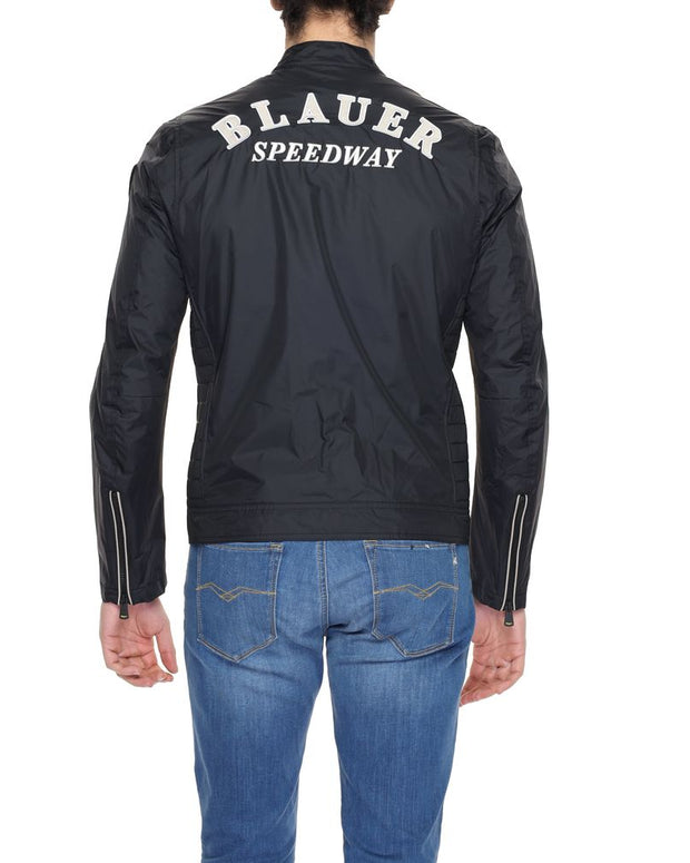 Black Polyamide Jackets & Coat