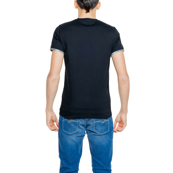 Black Cotton T-Shirt