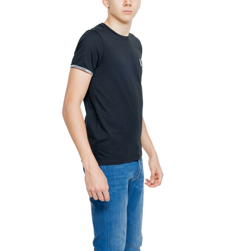 Black Cotton T-Shirt