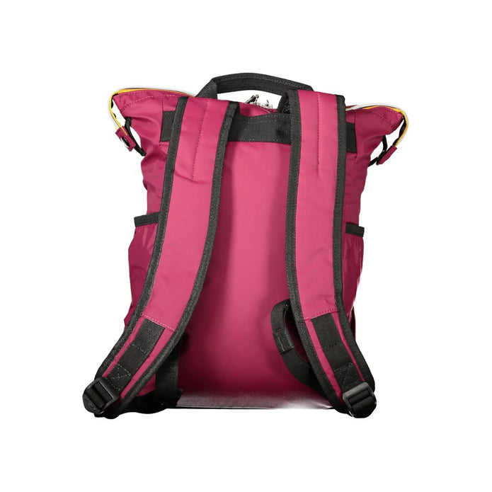 Purple Polyamide Women Backpack