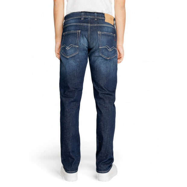 Blue Cotton Jeans & Pant