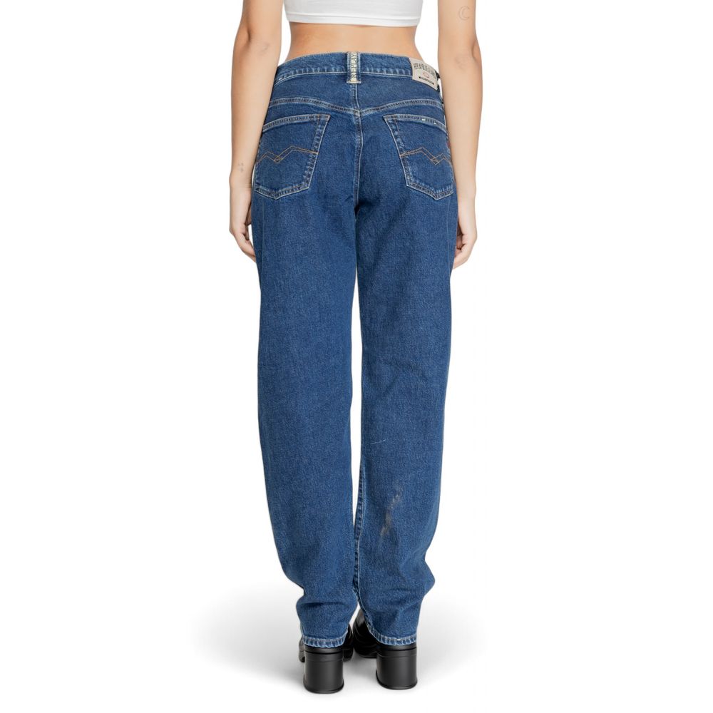 Blue Cotton Jeans & Pant