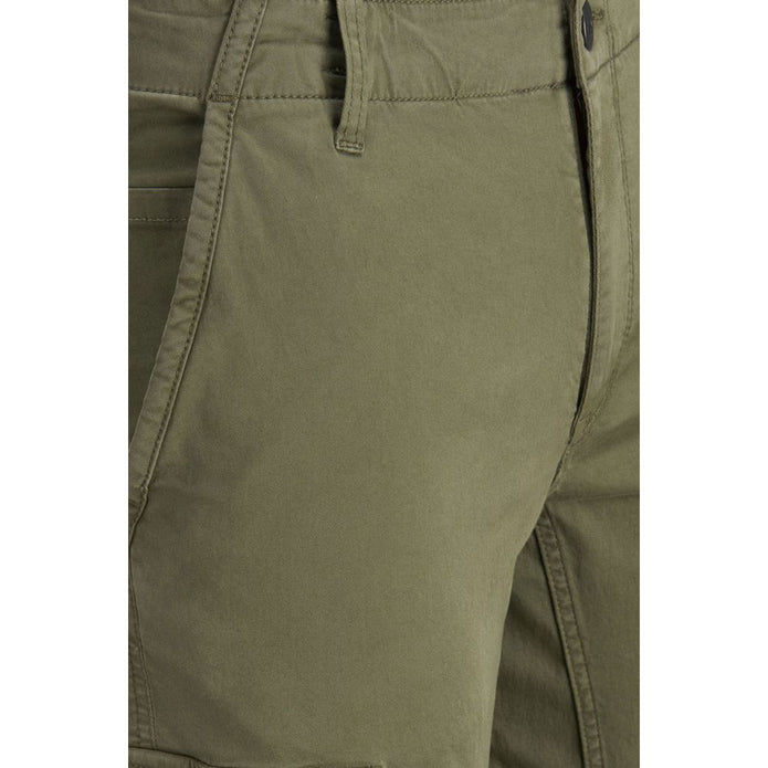 Green Cotton Skinny Pant