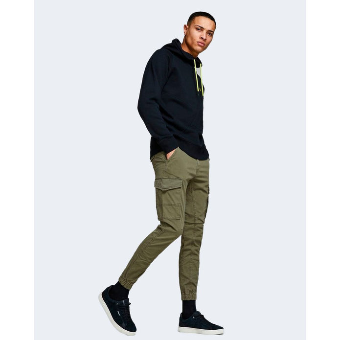 Green Cotton Skinny Pant