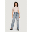 Light Blue Cotton Jeans & Pant