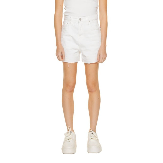 White Cotton Rigenerato Short