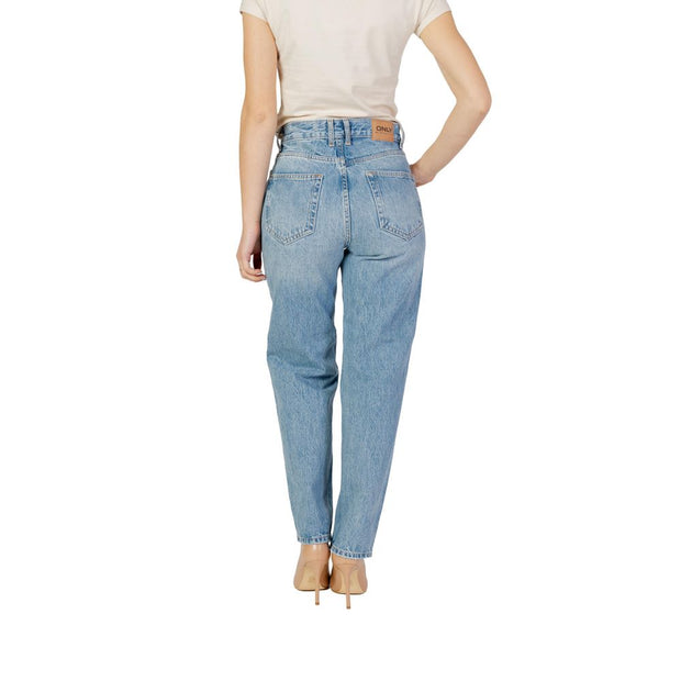 Light Blue Cotton Jeans & Pant