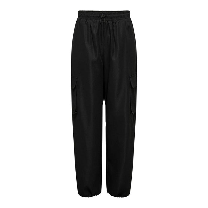 Black Cotton Jeans & Pant