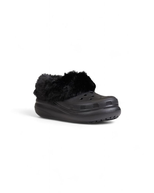 Black Synthetic Sandal